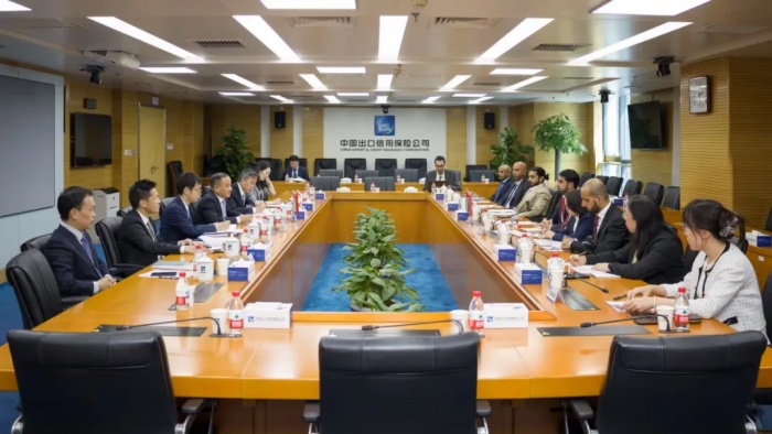 阿聯酋阿布扎比國家石油公司集團首席財務官到訪中國信保